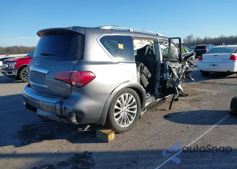 2016 Infiniti Qx80 from USA, damaged, VIN JN8AZ2NE5G9126228